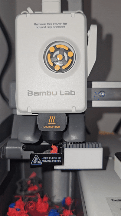 Bambu Lab A1 Nozzle cleaner / Wipe tower 