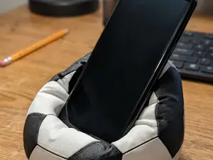 Soccer Beanbag Phone Stand - AMS Multicolor