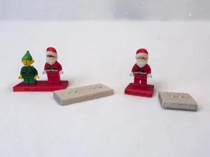 Christmas Edition Minifigure Stands