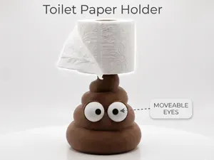 Cartoon Poop Toilet Paper Holder