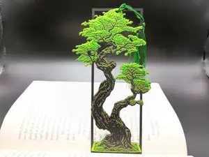 Bonsai Tree Bookmark Framed