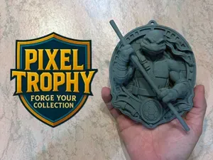 Pixel Trophy - Donatello (Ninja Turtles)
