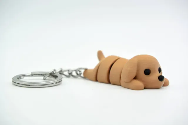 Flexi Dog - Articulated Keychain — Image 2 of 4