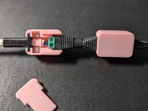 Kabelsicherung für DC Stecker