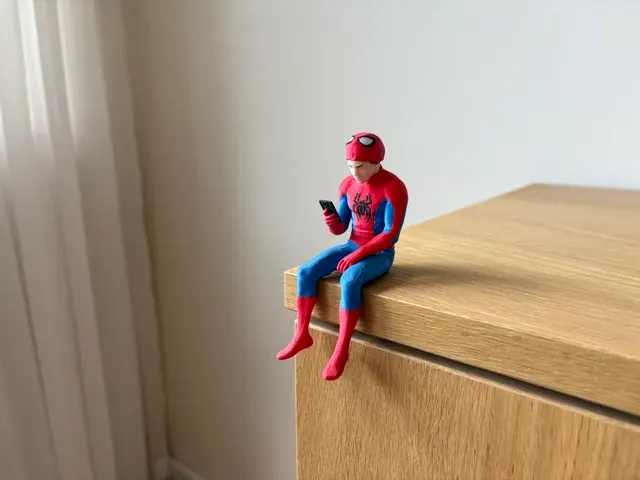 Peter Parker Sitting on Shelf Figure | Spider-Man — Image 3 of 5