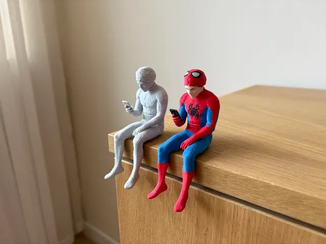 Peter Parker Sitting on Shelf Figure | Spider-Man — Image 4 of 5