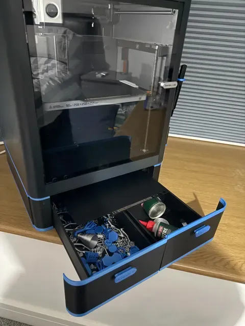 X2D X1 P2S P1S Poop Chute & Under Printer Storage — Image 3 of 11
