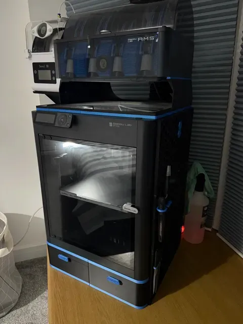 X2D X1 P2S P1S Poop Chute & Under Printer Storage — Image 2 of 11