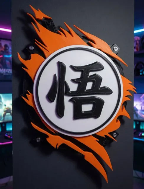 DRAGON BALL Z – GO KANJI WALL ART — Фото 3 из 5
