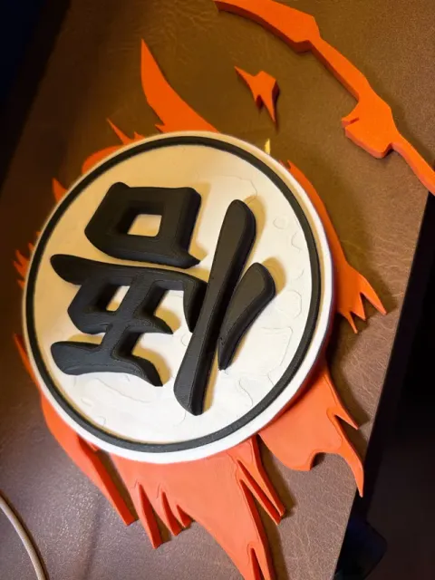 DRAGON BALL Z – GO KANJI WALL ART — Фото 2 из 5