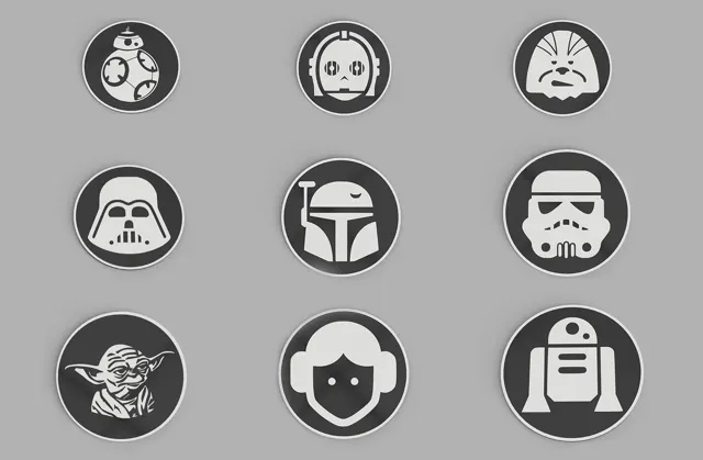 Princess Leia Coaster Star Wars Collection — Фото 4 из 5