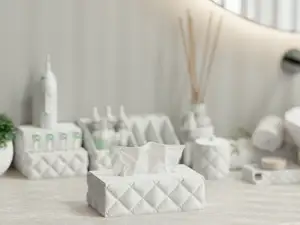 Tissue Dispenser Rectangle (Inflated Bathroom Set)