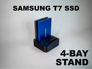 Samsung T7 SSD - 4-Bay - Stand / Holder