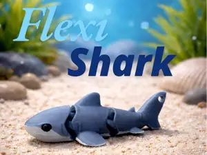 Tubarão flexível & articulado