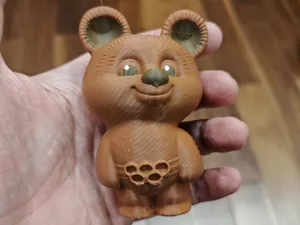 Olympic Bear 10 cm tall