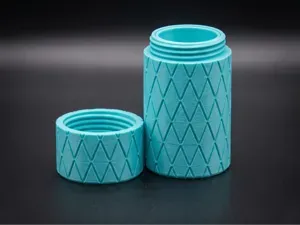 Single 3ml Knurled Peptide Vial Holder