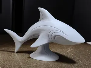 Abstract Shark (Home Decor Art)