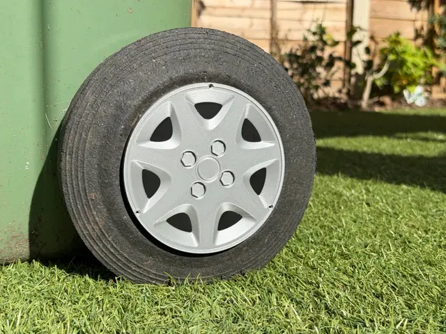 UK Wheelie bin Ford Mk1 RS Turbo wheel covers — Фото 6 из 7