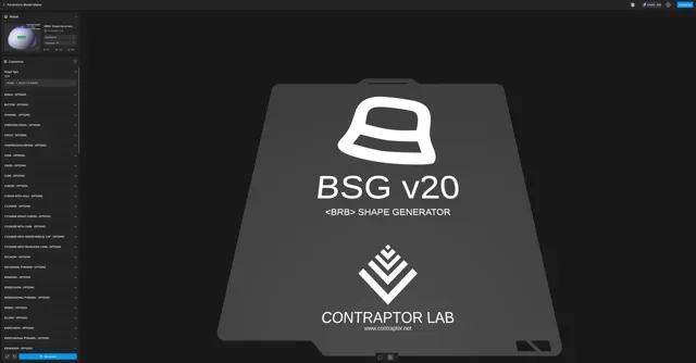 <BRB> Shape Generator | BSG v20 | OpenSCAD — Фото 2 из 17