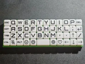 Thocky FDM-Optimized Keycap Set(40%), No Supports