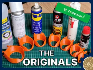 O-CRUSH Customizable Round Universal Skadis Holder