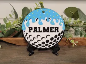 Drip Golf Ball Bag Tag