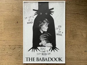 The Babadook (2014) Hueforge Movie Poster