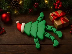 Flexi Christmas Tree – Articulated Holiday Toy