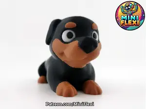 Mini Flexi Rottweiler - No Support Articulated