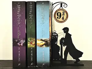 Bookend inspired Harry Potter Platform 9 3/4 NOCOM