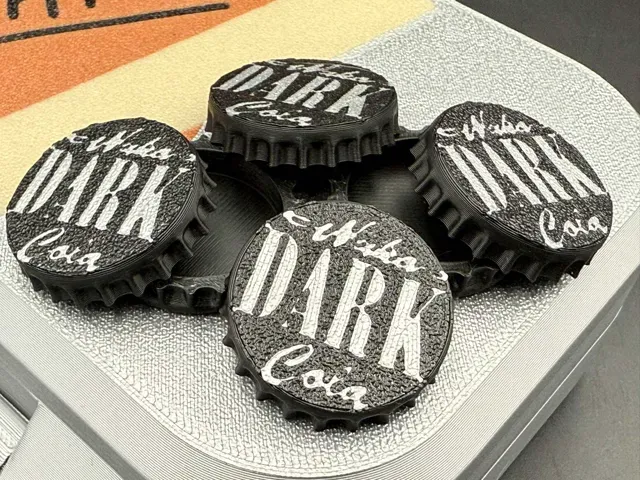 Realistic Nuka Cola Dark Bottle Cap (from Fallout) — Фото 2 из 3