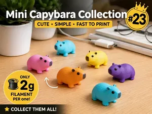 Mini Capybara Fidget - Micro Zoo