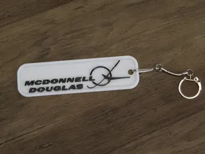 Mcdonnell Douglas Keychain