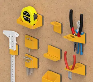 Modular Pegboard System for Workshop Organization