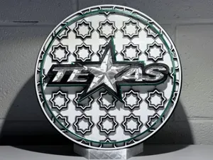Texas Stars Dimensional Mosaic