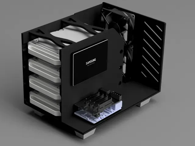Raspberry Pi 5 NAS for 3.5 HDDs — Фото 8 из 8
