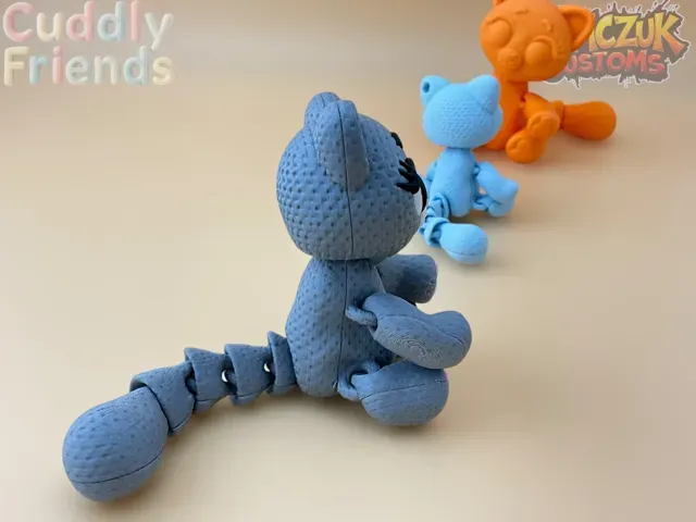Cuddly Friends: Knitted Articulated Kitty! — Image 11 of 13
