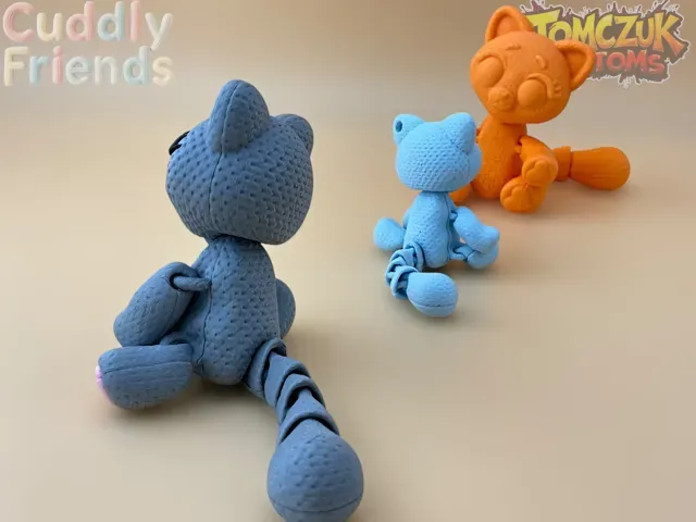 Cuddly Friends: Knitted Articulated Kitty! — Image 10 of 13