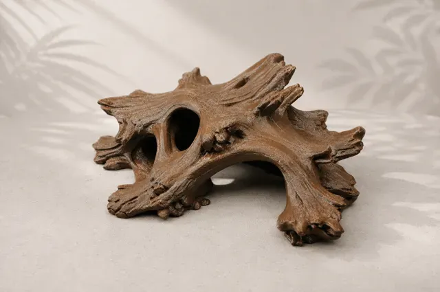Driftwood Cave Hide - Terrarium & Aquarium Decor — Фото 2 из 6