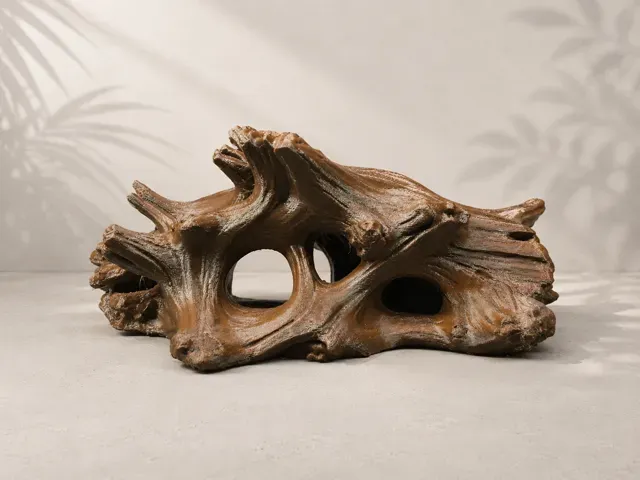 Driftwood Cave Hide - Terrarium & Aquarium Decor — Фото 6 из 6