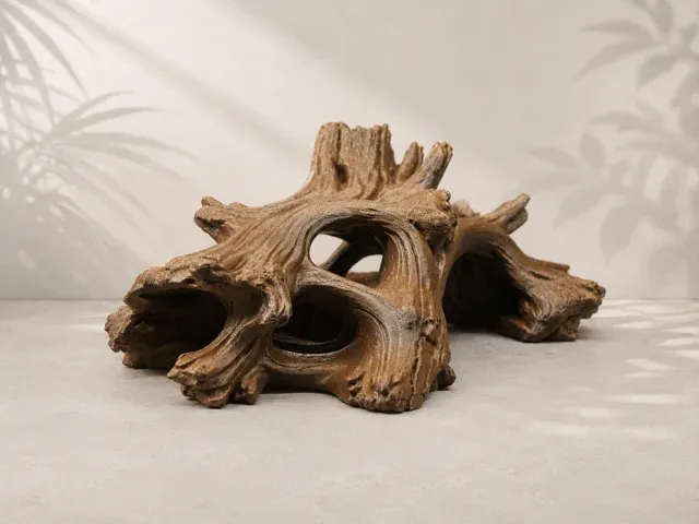Driftwood Cave Hide - Terrarium & Aquarium Decor — Фото 3 из 6