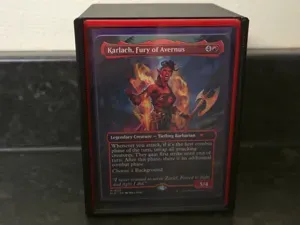 MTG EDH Commander Deck Box Toploader