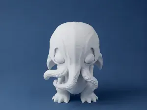 Charming Chibi Cthulhu Figurine | Mythos Miniature