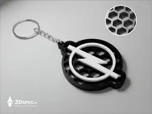Opel logo keychain