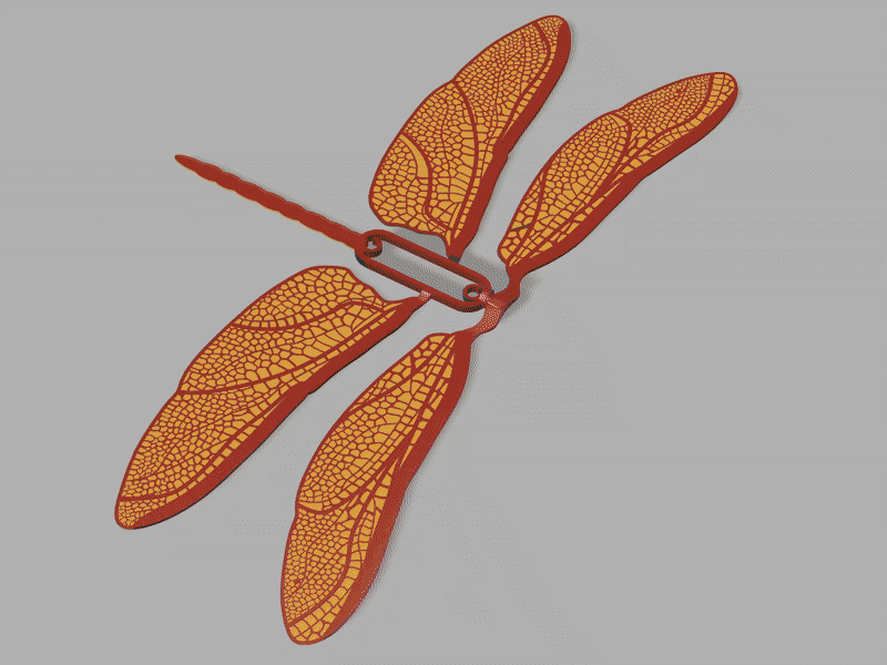 Wind-Up Dragonfly