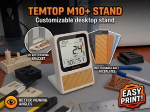 TEMTOP M10 + STAND | Customizable Desktop Stand