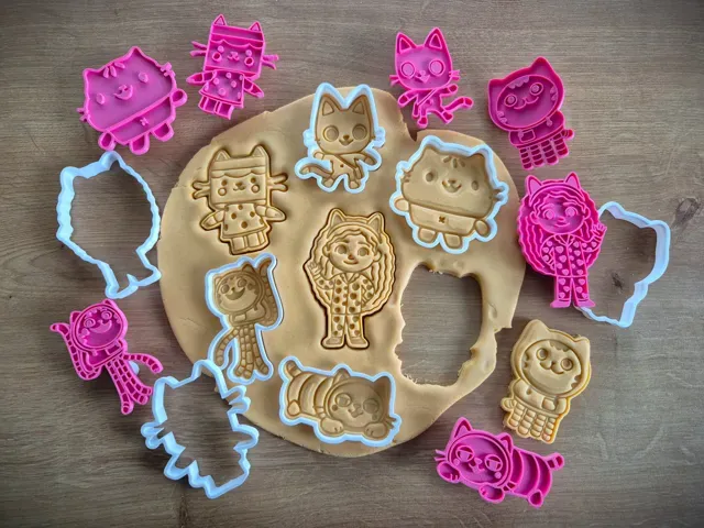 Cookie Cutters – Gabby’s Dollhouse Characters — Image 2 of 5