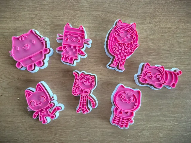 Cookie Cutters – Gabby’s Dollhouse Characters — Image 3 of 5