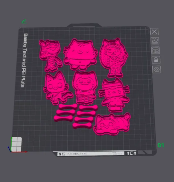 Cookie Cutters – Gabby’s Dollhouse Characters — Image 5 of 5