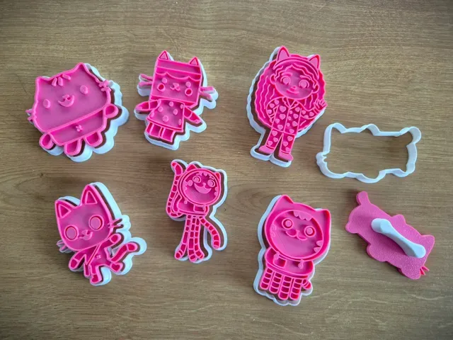 Cookie Cutters – Gabby’s Dollhouse Characters — Image 4 of 5